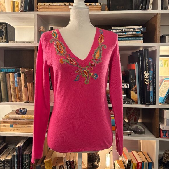 RALPH LAUREN BLACK LABEL CASHMERE SWEATER - Picture 1 of 7
